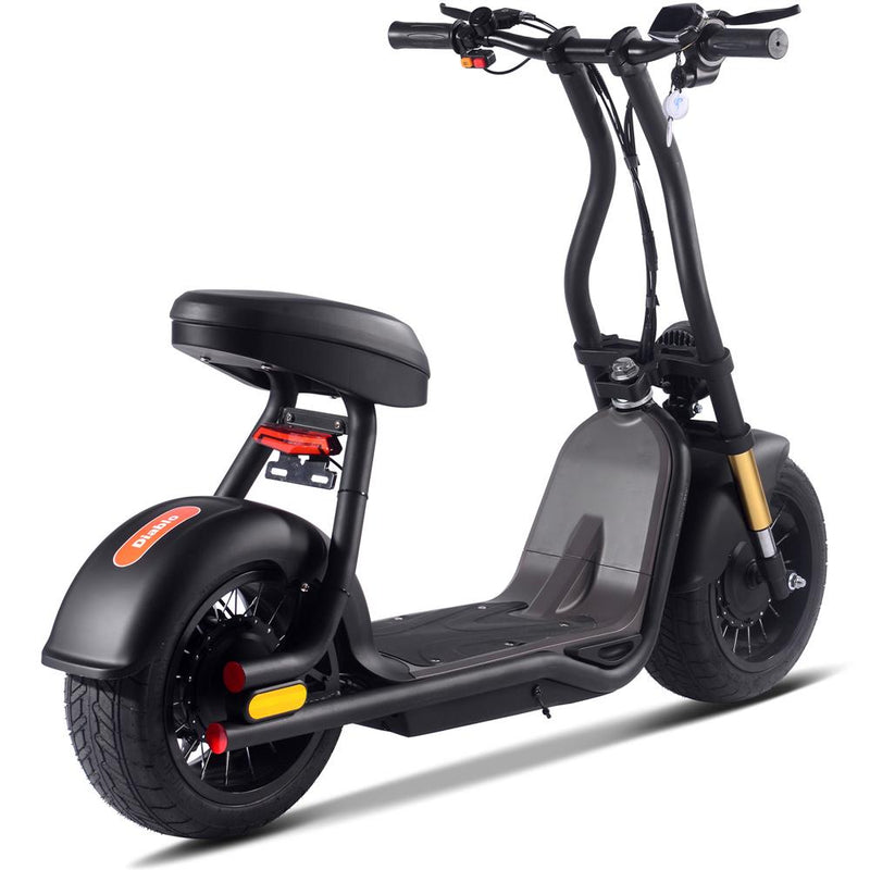 Mototec Diablo 48v 1000w Lithium Electric Scooter Black
