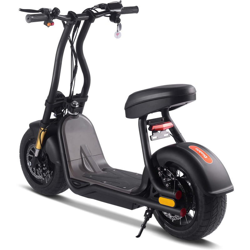 Mototec Diablo 48v 1000w Lithium Electric Scooter Black