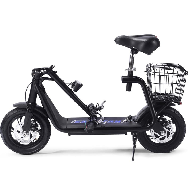 Mototec Metro 36v 500w Lithium Electric Scooter Black