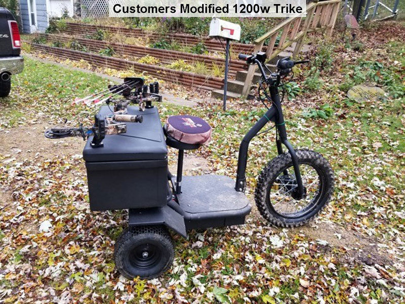 Mototec Electric Trike 48v 1200w - MT-TRK-1200