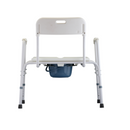 Nova Medical Bariatric Heavy Duty Commode with Back & Wide Seat