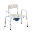 Nova Medical Bariatric Heavy Duty Commode with Back & Wide Seat