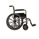 Nova Medical 50S Steel Standard Wheelchair with Fixed Arms & Swing Away Footrest