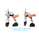 Nova Medical Deluxe Shower Commode Transport Chair