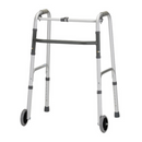 Nova Medical 4070DW5 Adult Folding Walker with 5" Wheels