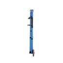 Nova Medical Deluxe 2-Button Folding Walker with 5″ Wheels