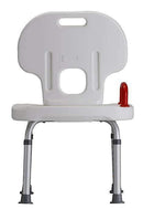Nova Medical Deluxe Adjustable Height Bath Bench with Safety Handle