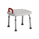 Nova Medical Deluxe Adjustable Height Bath Bench with Safety Handle