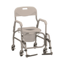 Nova Medical 8801 Deluxe Shower Chair and Commode with Wheels