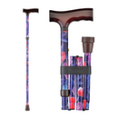 Nova Medical Designer Aluminum Folding Canes with Wood Handles - Multiple Designs
