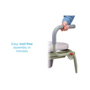 Nova Medical Padded Drop-Arm Commode Chair