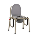 Nova Medical Padded Drop-Arm Commode Chair