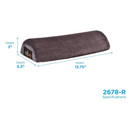 Nova Medical Firm Half Roll Pillow for Neck, Back & Under Leg Support