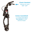 Nova Medical GetGo Classic Folding Lightweight Rollators Walker