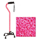 Nova Medical Adjustable Quad Canes with Soft Grip Handle - Multiple Designs
