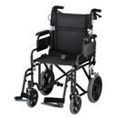 Nova Medical Lightweight Transport Chair with Large Rear Wheels