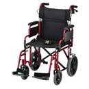 Nova Medical Lightweight Transport Chair with Large Rear Wheels