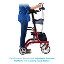 Nova Medical Phoenix Rise Upright Rolling Walker