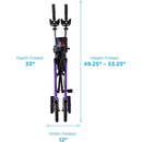 Nova Medical Phoenix Rise Upright Rolling Walker