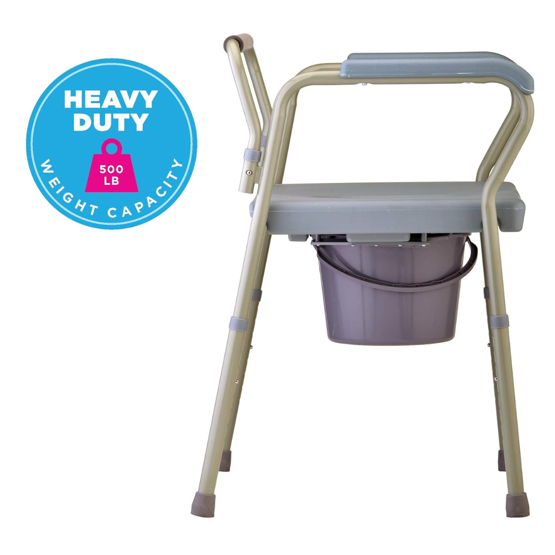 Nova Medical Products Heavy Duty Bariatric Commode with Extra Wide Seat ...