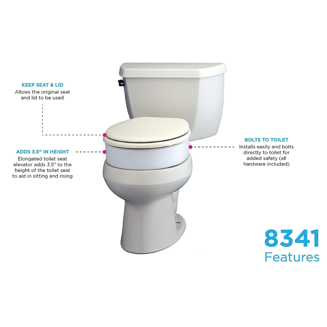 Nova Medical Raised Toilet Seat – Life Inspiring Solutions