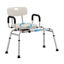 Nova Medical Shower Sliding Transfer Bench with 360° Swivel Seat