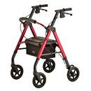 Nova Medical Star DX Rollator Walker with Wide Padded Seat
