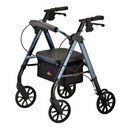 Nova Medical 4278 Star Folding Rollator Walker - Petite Size - Height 4'10" - 5'4"