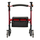 Nova Medical Star Folding Rollator Walker - Petite