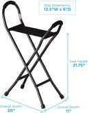Nova Medical Travel Cane with Sling Seat