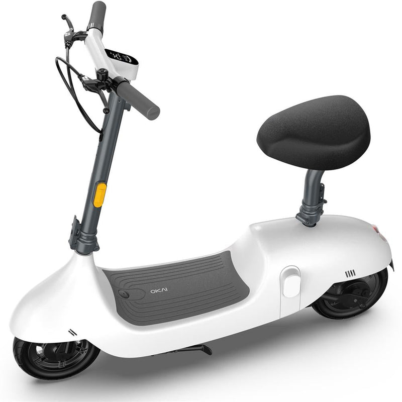 Mototec Okai Beetle 36v 350w Lithium Electric Scooter White