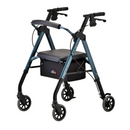 Nova Medical Star 6 Rollator Rolling Walker with Extra Wide Backrest