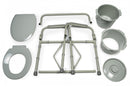 Graham-Field Bariatric Steel Folding Commode