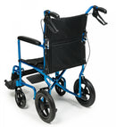 Graham-Field Deluxe Aluminum 12" Rear Wheel Transport Chair