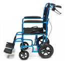 Graham-Field Deluxe Aluminum 12" Rear Wheel Transport Chair