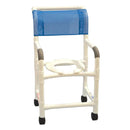 Graham-Field PVC Knockdown Shower Commode Chair