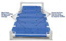 Graham-Field PVC Shower Bariatric Stretcher Bed