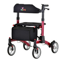 Nova Medical Monarch Adventure Rollator Walker with Large All Terrain Wheels