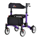 Nova Medical Monarch Adventure Rollator Walker with Large All Terrain Wheels