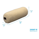Nova Medical Neck, Back & Under Leg Roll Bolster Pillow with Removable Cover