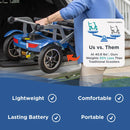 Journey SoLite Folding Electric Scooter - Red