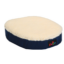 Nova Medical Donut Pillow Seat Cushion with Fleece Sheepskin Surface