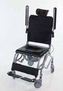 Platinum Health Group Professional Tilt-In-Space Reclining Shower/Commode Chair - Padded