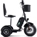 MotoTec Electric Trike 48v 900w Lithium - Black