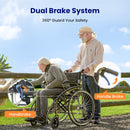 VOCIC U31 3 In 1 Lightweight Foldable Manual Wheelchair