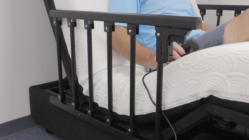Platinum Health Group ELEVATE Wallhugger Height Adjustable Bed Base with Hi Lo Motor - Twin XL - Includes Free Waterproof Cover