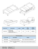 Platinum Health Group ELEVATE Wallhugger Height Adjustable Bed Base with Hi Lo Motor - Twin XL - Includes Free Waterproof Cover