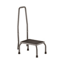Nova Medical Step Stool with Hand Rail & Skid Resistant Rubber Tips