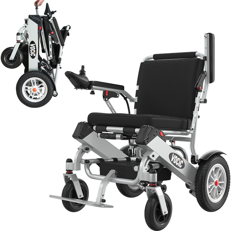 VOCIC V62 Foldable Dual-batteries Power Wheelchair