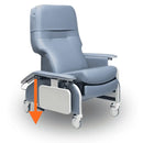 Graham-Field Lumex Deluxe Clinical Care with Drop Arms Recliner- Optional Heat & Massage